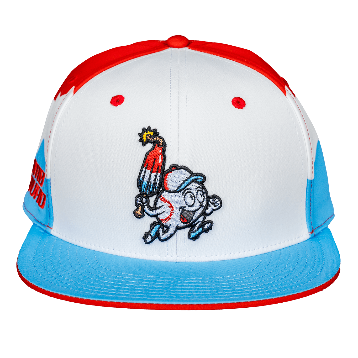 Bomb pop popsicle baseball lifestyle hat