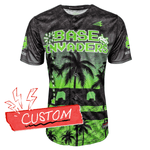 Base Invaders Space Invaders Triton Seamhead Lifestyle Baseball Jersey