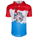 Bomb Squad Bomb Pop Short Sleeve Baseball Hoodie