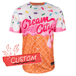 Cream City Ice Cream Lifestyle Baseball Jersey Seamhead Shirt