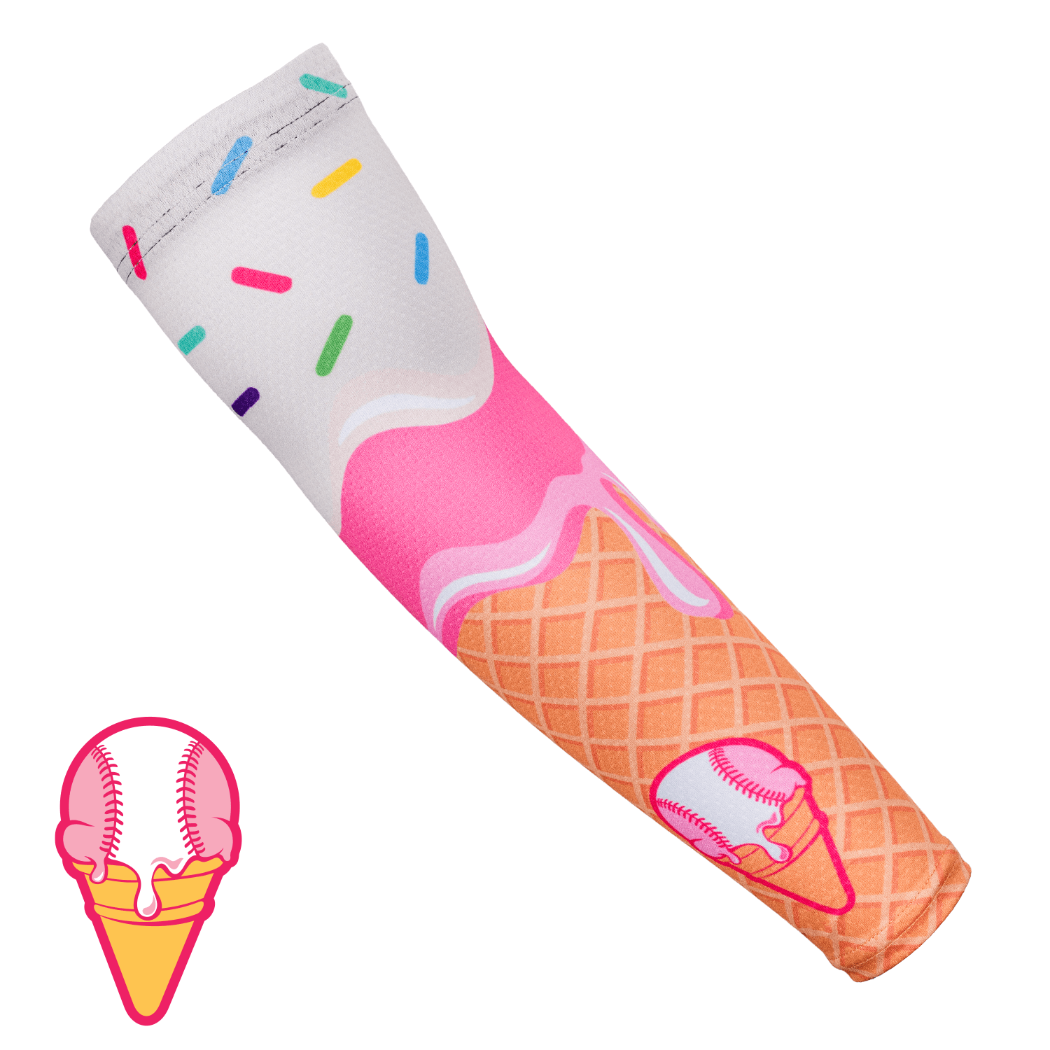 Cream City Ice Cream Baseball Sleeve Cream City Ice Cream Baseball Sleeve