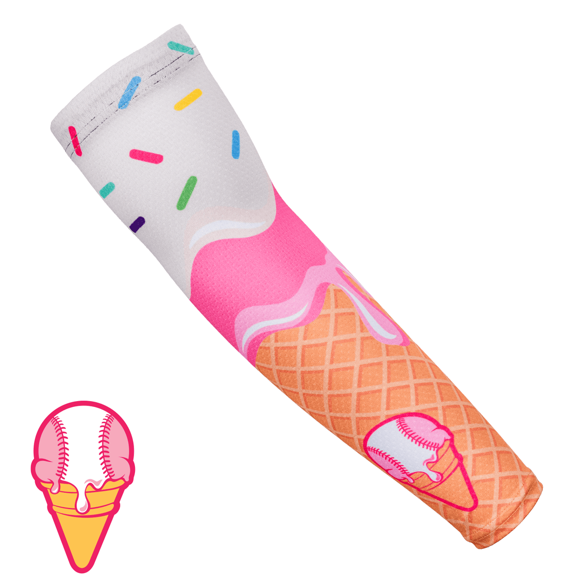 Ice Cream Compression Baseball Sleeve