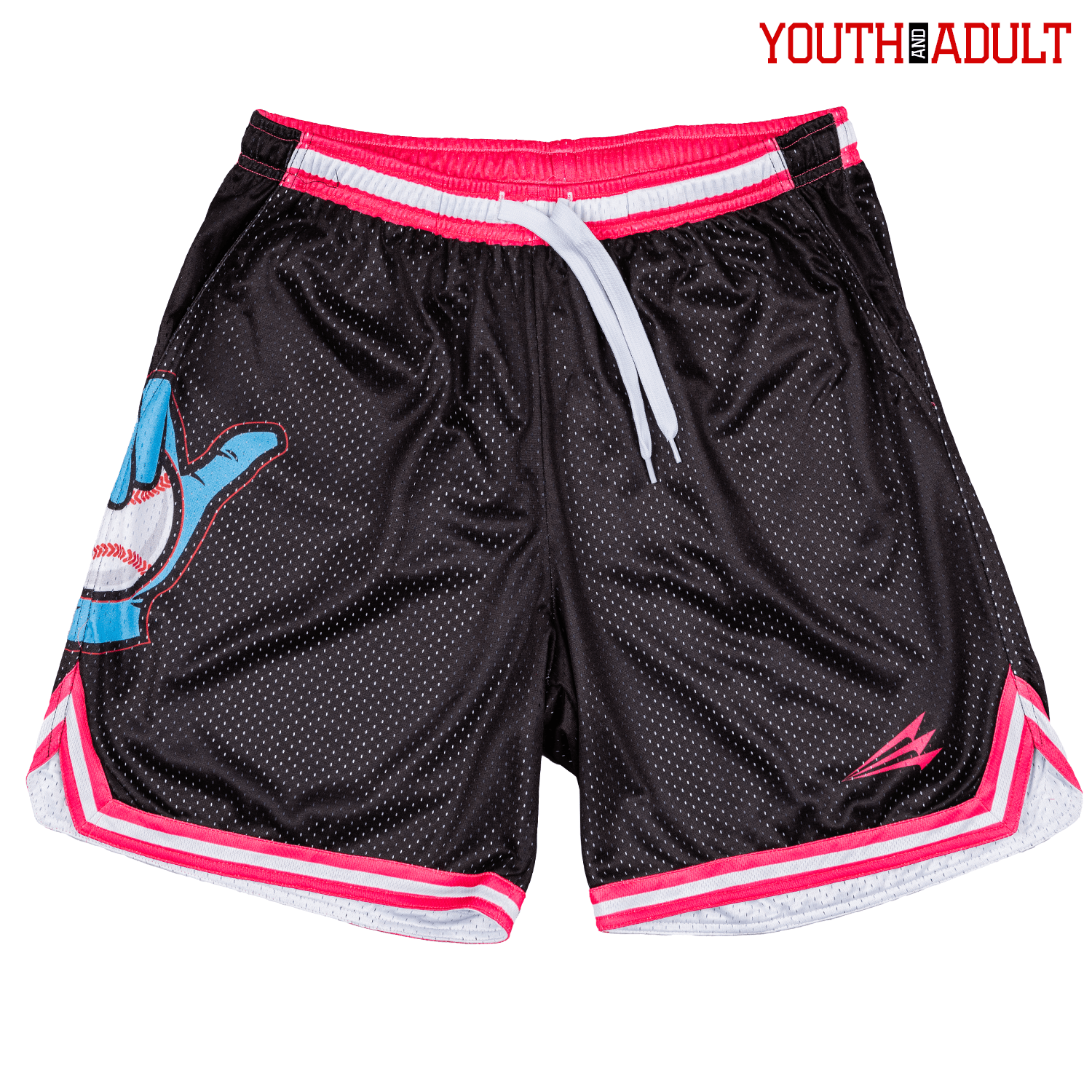 Dudes Mesh Lifestyle Baseball Shorts Seamhead Swag
