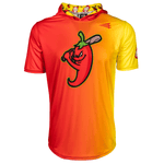 Ghost Peppers Chilli Peppers Seamhead Lifestyle Baseball Short Sleeve Hoodie Pullover