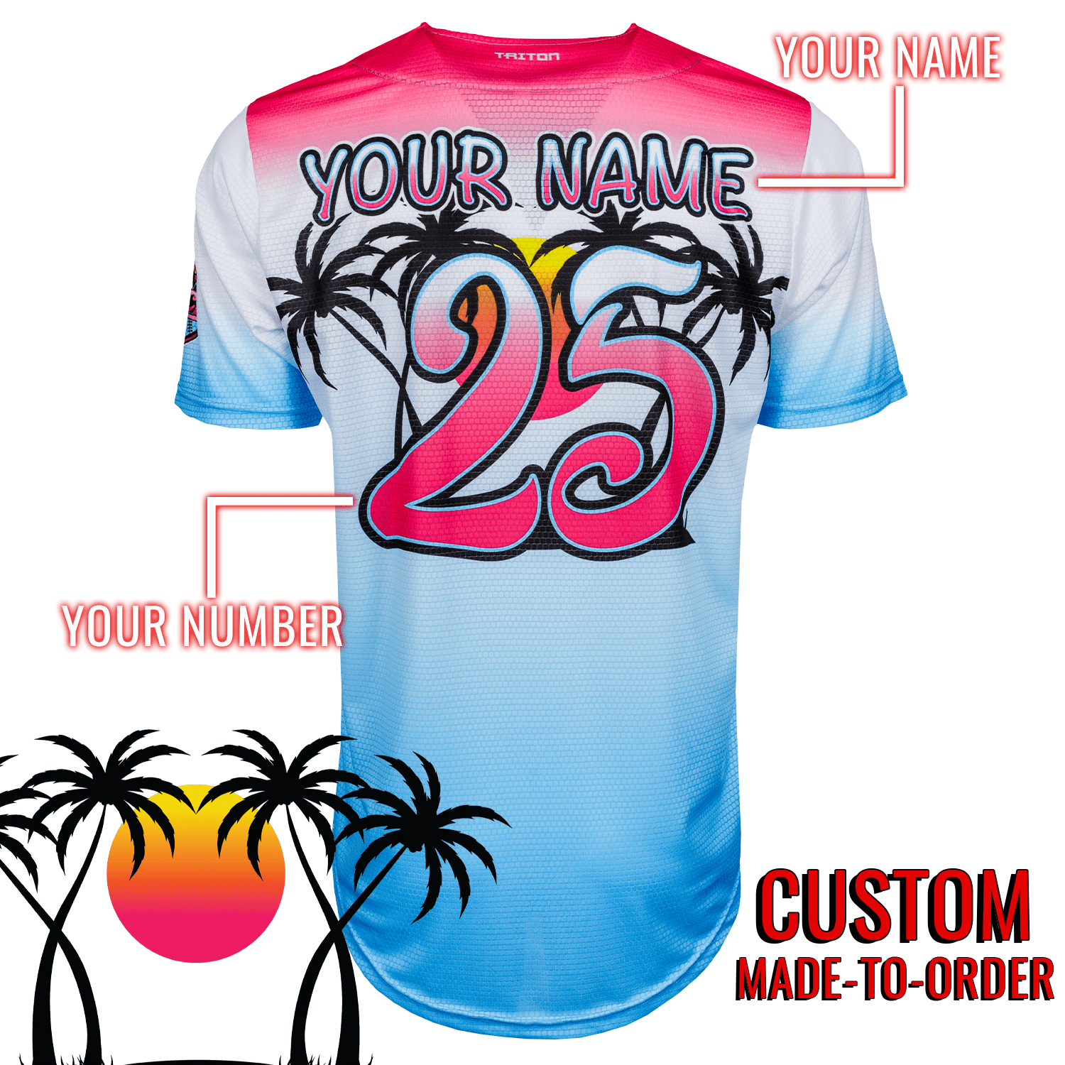 Vice Boys Lifestyle Baseball Jersey *CUSTOM*