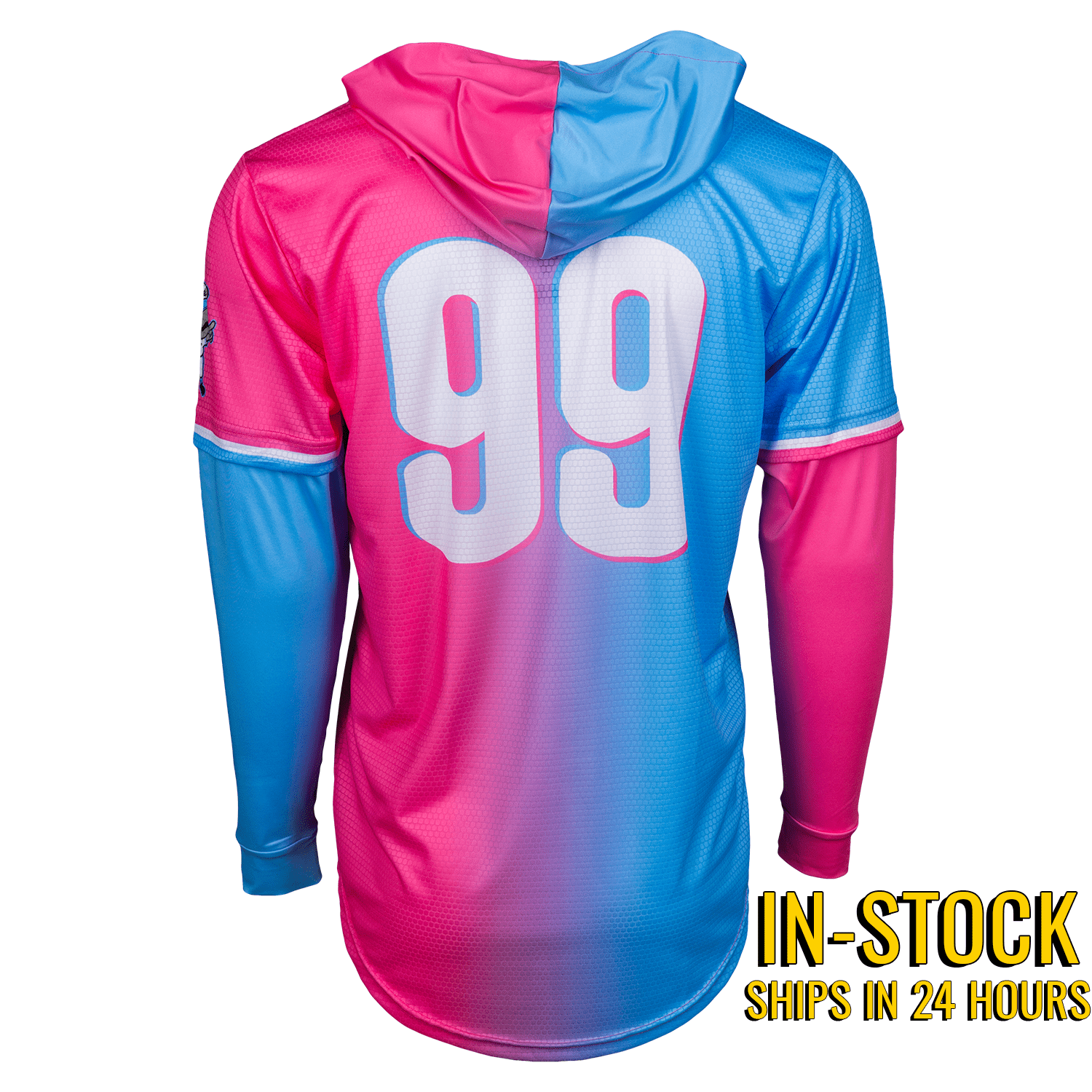 Daddy Hacks Baseball Cotton Candy Hoodzie