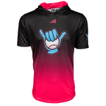 Baseball Dudes Triton Seamhead Lifestyle Baseball Short Sleeve Hoodie Pullover