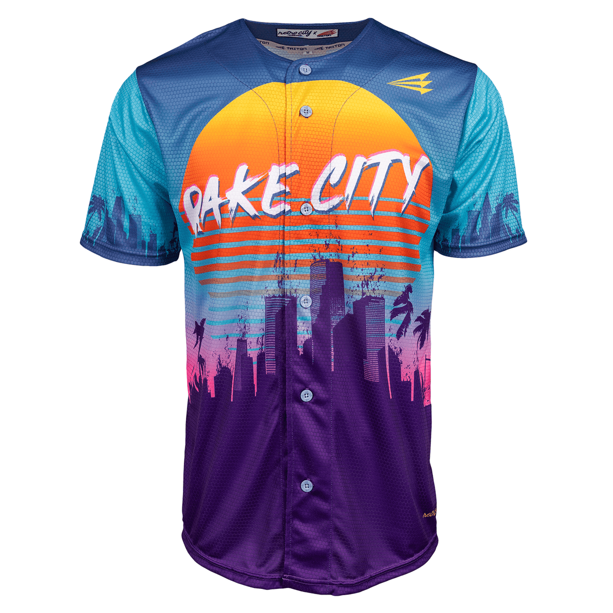 Rake City Triton Seamhead Lifestyle Baseball Jersey Shirt