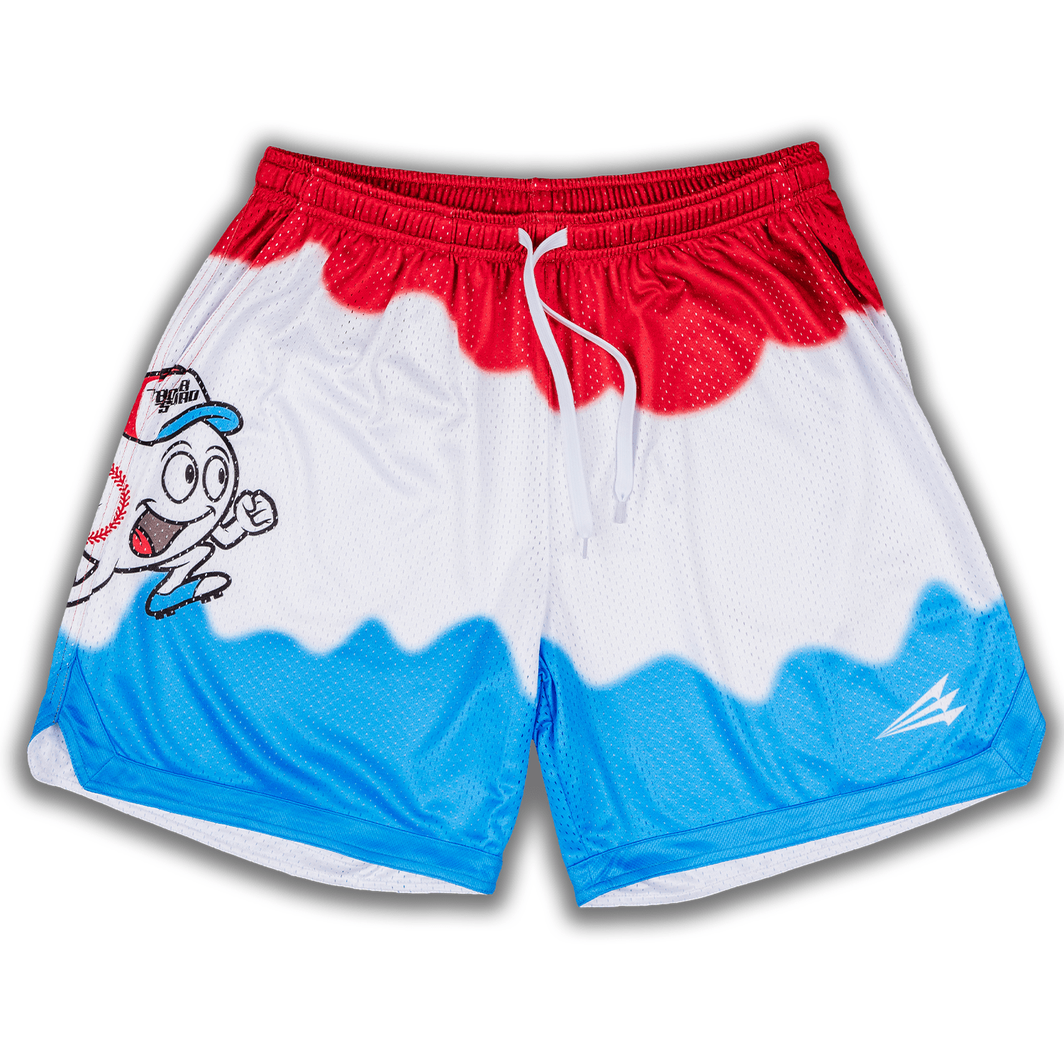 Bomb Squad Pops Retro Mesh Baseball Lifestyle Shorts Triton