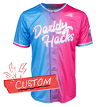 Daddy Hacks Triton Seamhead Lifestyle CUSTOM Baseball Jersey