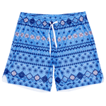 Christmas Sweater Baseball Mesh Shorts