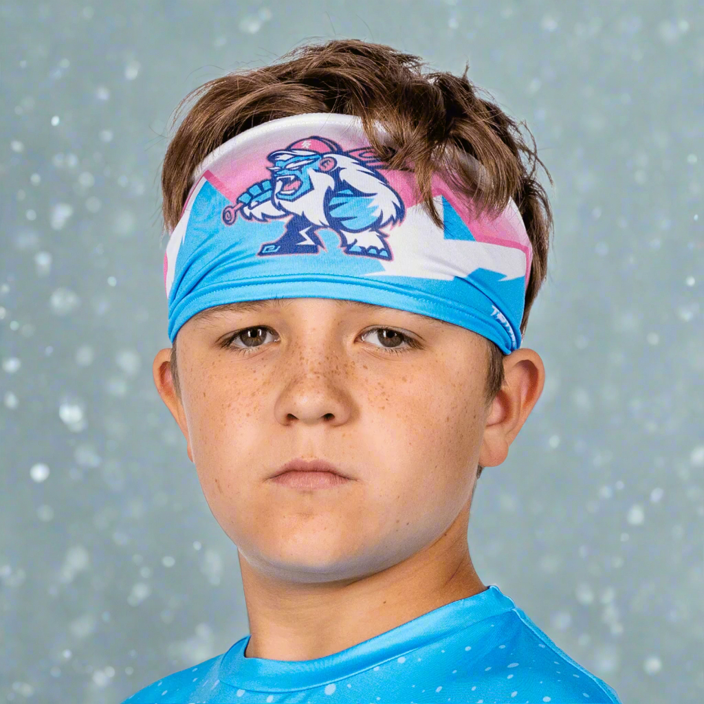 Yeti Snow Mountain Baseball Lifestyle Headband