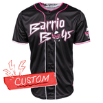 Barrio Boys Triton Seamhead Lifestyle Baseball Jersey Shirt Away
