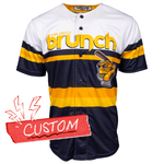 San Diego Brunch Seamhead Lifestyle Baseball Jersey Shirt Away