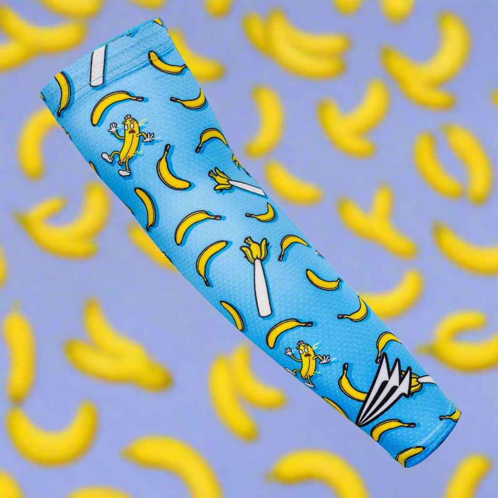 Nukes 'N Naners Bananas Baseball Compression Sleeve