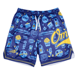 NCAA College World Series Omaha Retro Mesh Baseball Slang Shorts