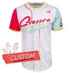 Sauce San Diego City Connect Seamhead Lifestyle CUSTOM Baseball Jersey Shirt