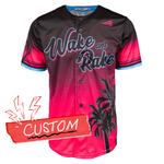 Wake and Rake Triton Seamhead Lifestyle CUSTOM Baseball Jersey