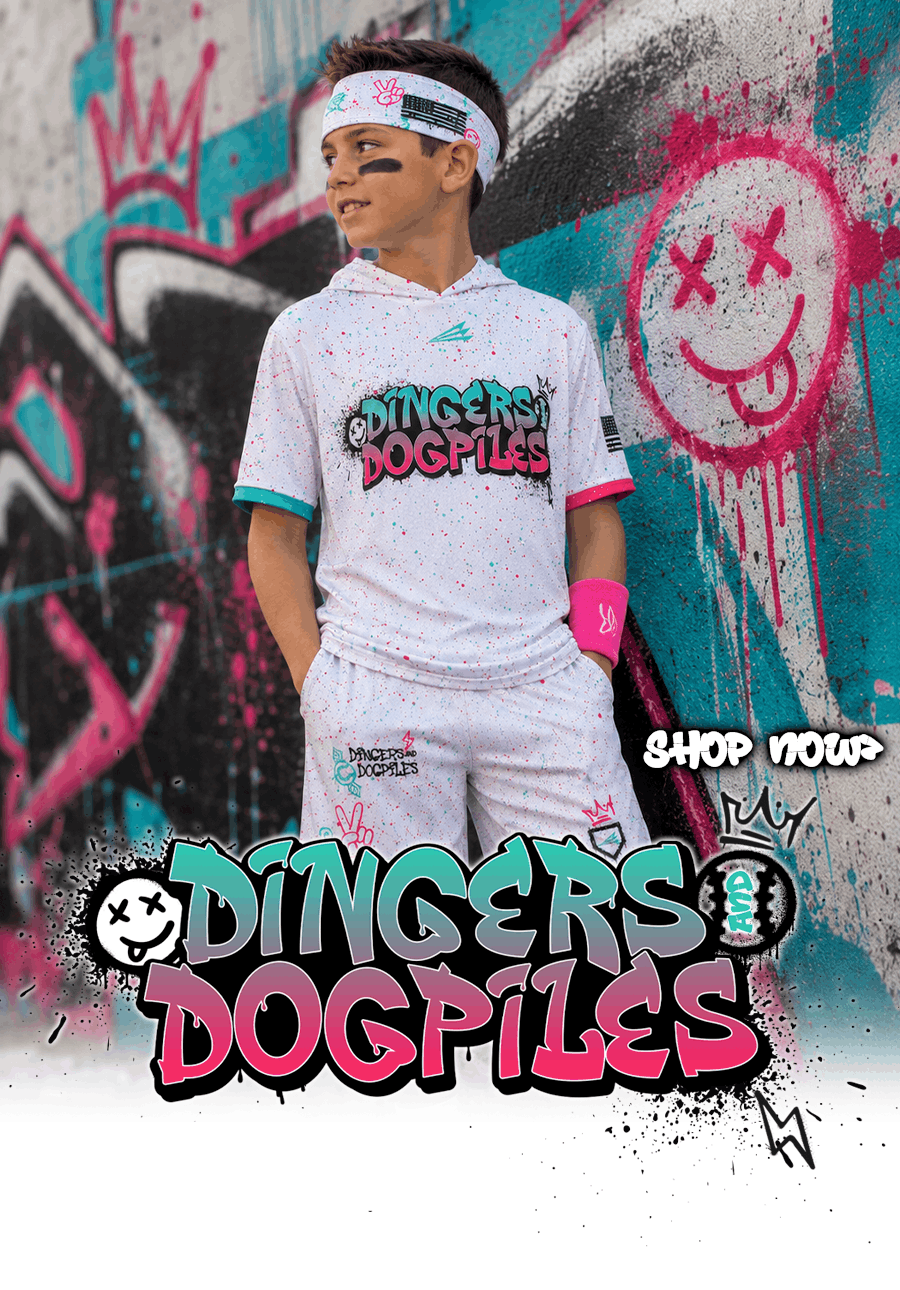 Dingers & Dogpiles Baseball Apparel | Seamhead Swag