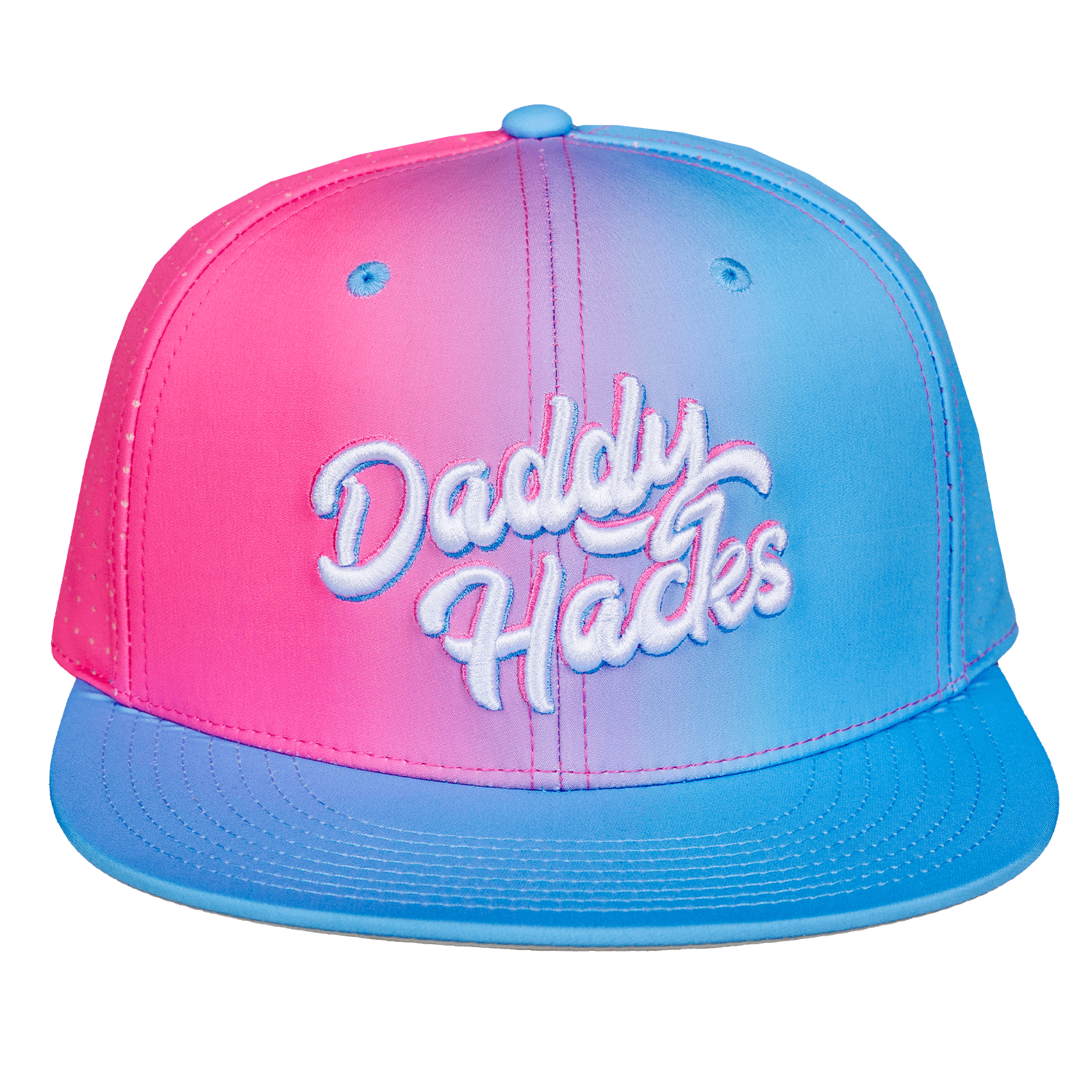 Daddy Hacks Cotton Candy Snapback Baseball Hat