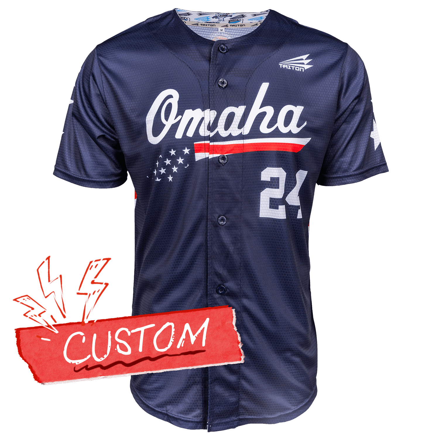 NCAA College World Series Omaha Baseball Jersey Shirt USA