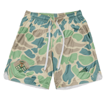 Seamhead Hunting Club Camo Mesh Lifestyle Baseball Shorts