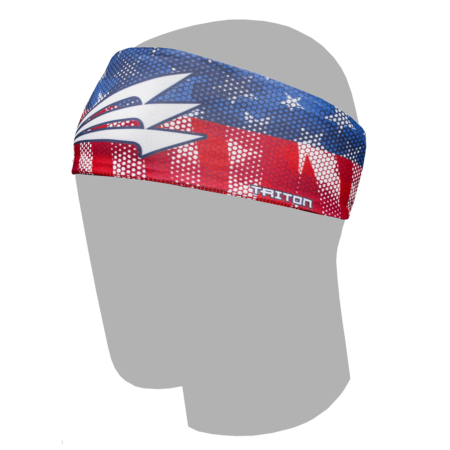 Triton Logo USA America Baseball Headband