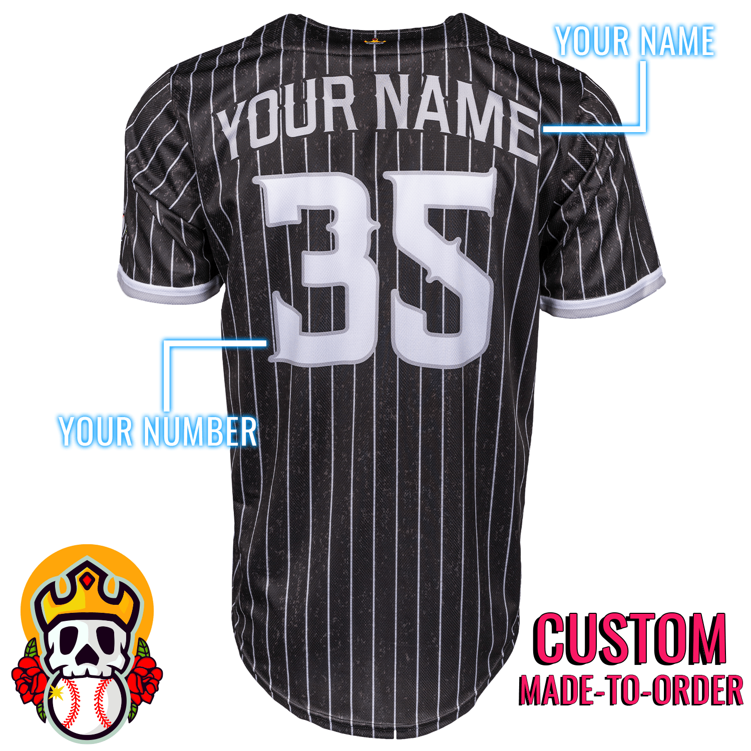 Swing Kings Chicago Lifestyle Baseball Jersey *CUSTOM*