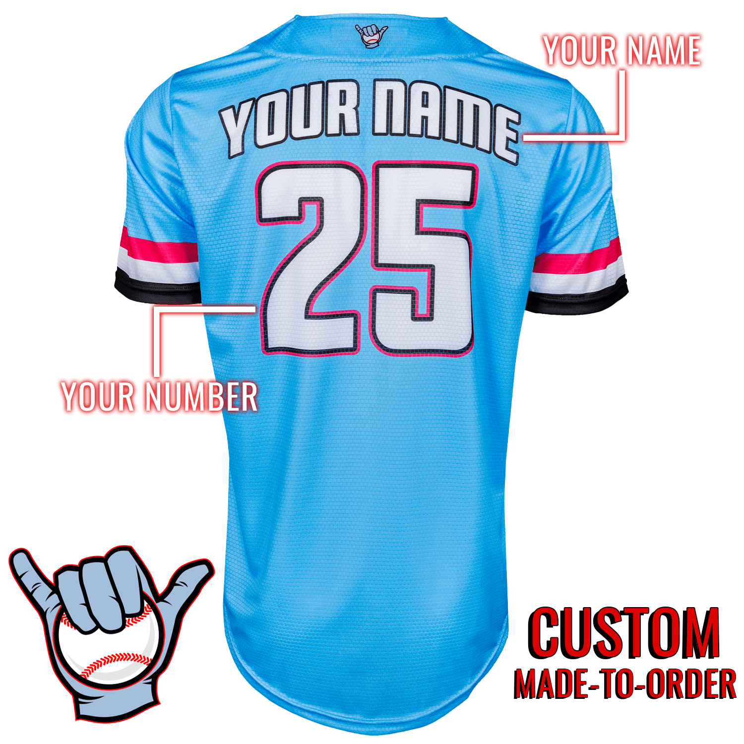 Dudes Lifestyle Baseball Jersey *CUSTOM*