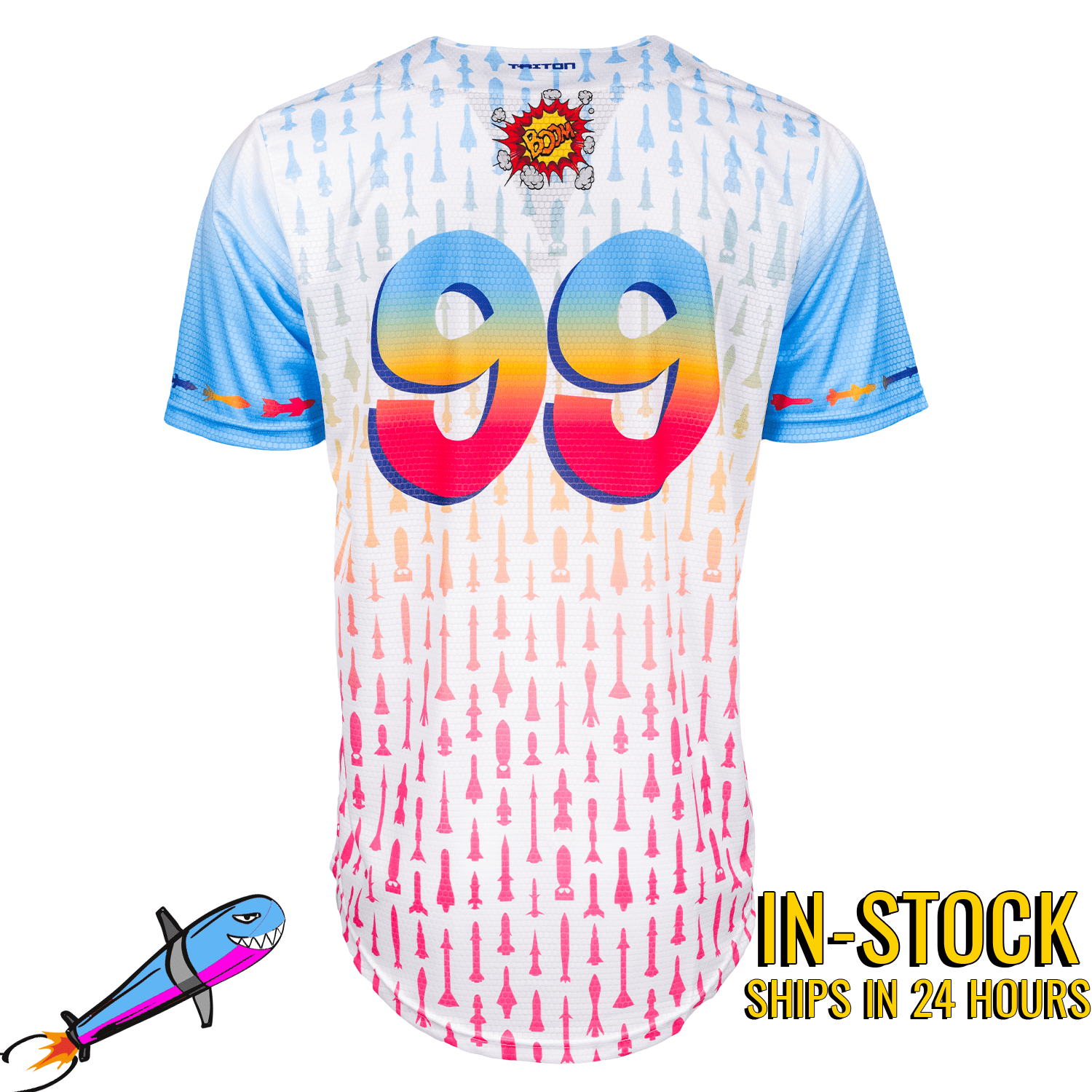 Piss Missile Lifestyle Baseball Jersey