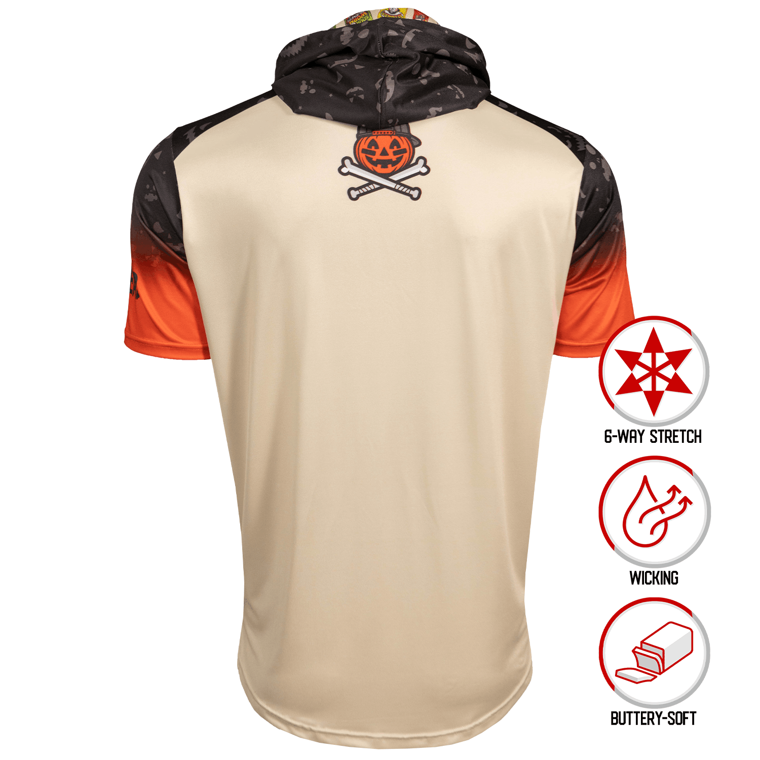 Candy Crushers Halloween HyperMAX Baseball Hoodie