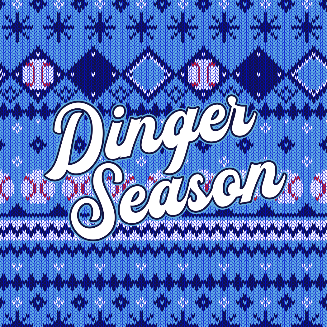 Dinger Season Christmas HyperMAX Baseball Headband