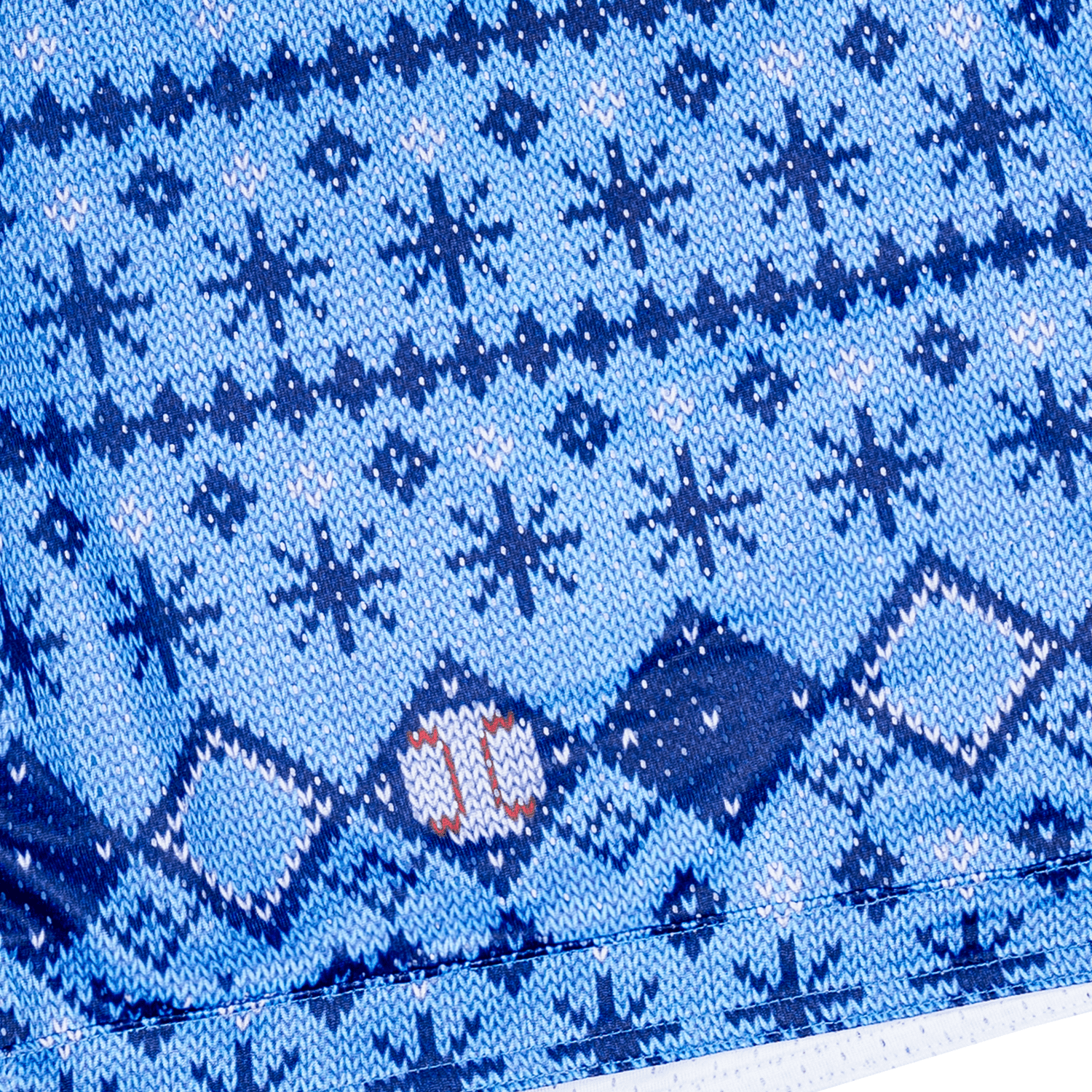 Dinger Season Christmas Baseball Mesh Shorts