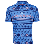 Christmas Sweater Baseball Lifestyle Polo