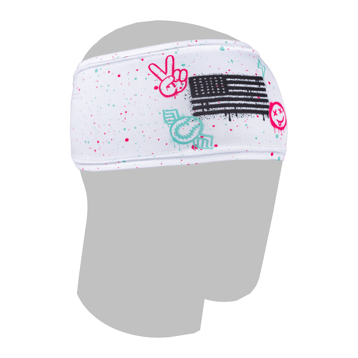 Dingers and Dogpiles HyperMAX Baseball Headband Grafitti 