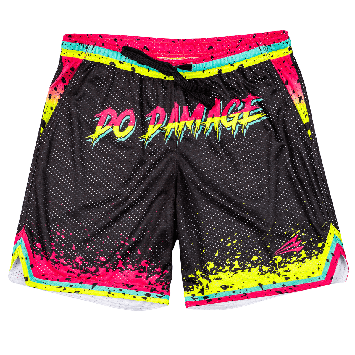 Do Damage Lifestyle Baseball Mesh Shorts – Seamhead Swag Do Damage Lifestyle Baseball Mesh Shorts – Seamhead Swag