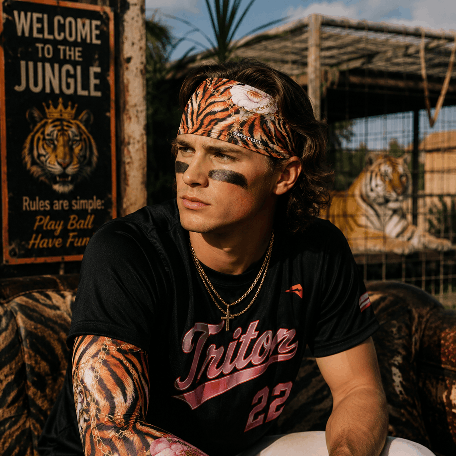 Exotic Joe Baseball Lifestyle Headband