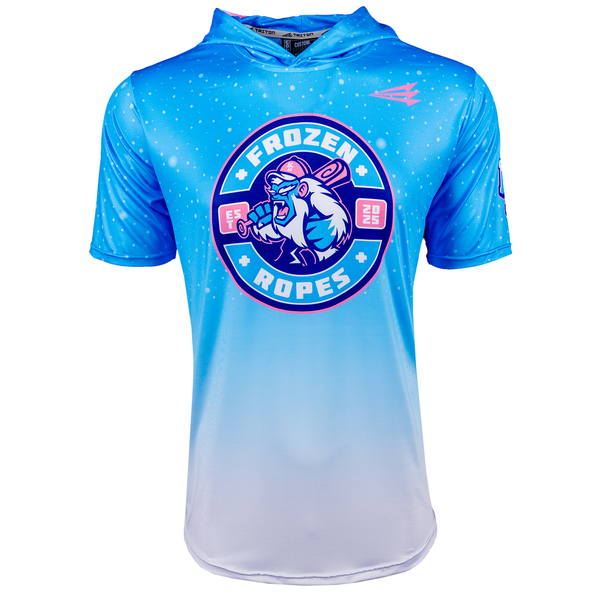 Frozen Ropes Yeti Snow Baseball Hoodie