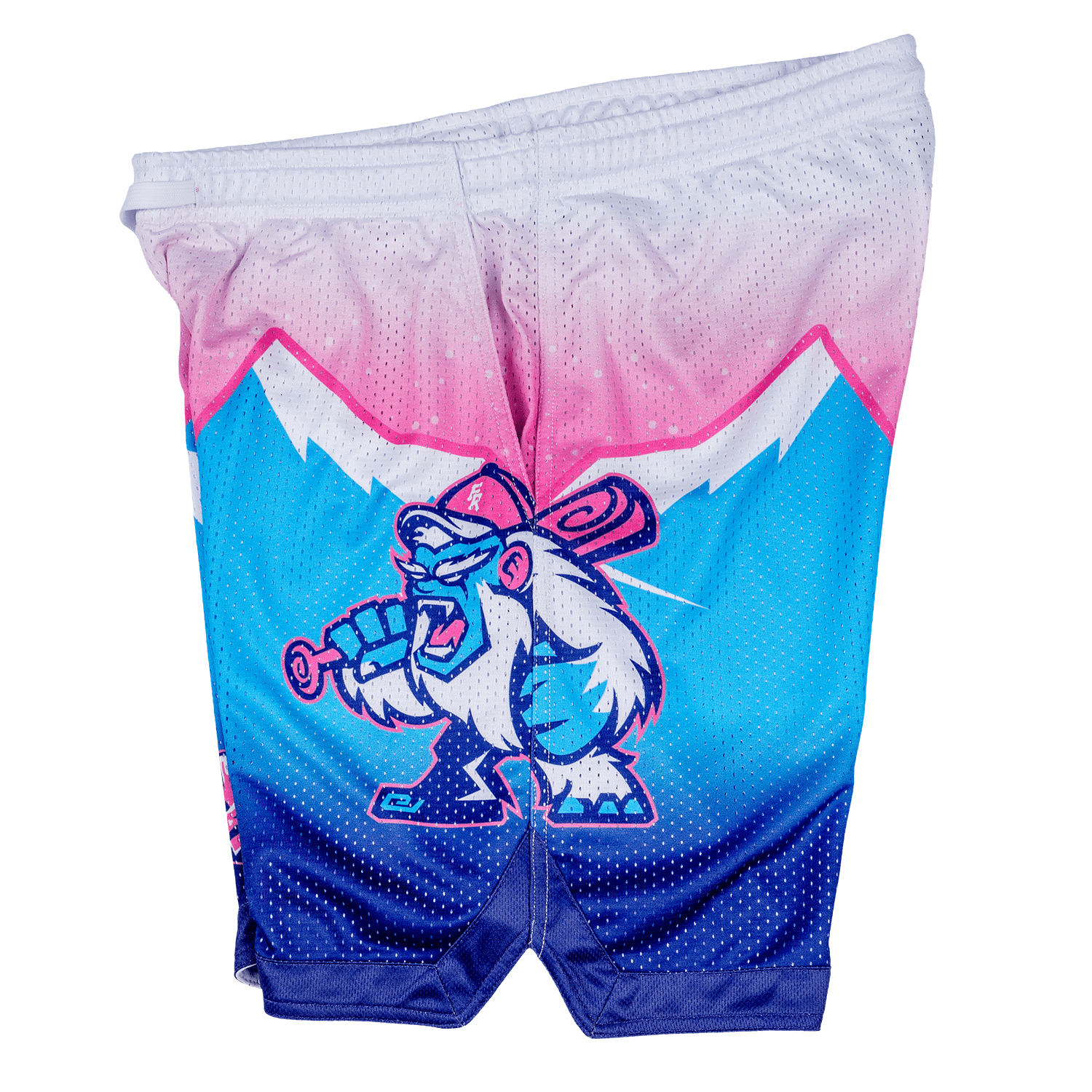 Frozen Ropes Yeti Lifestyle Baseball Mesh Shorts