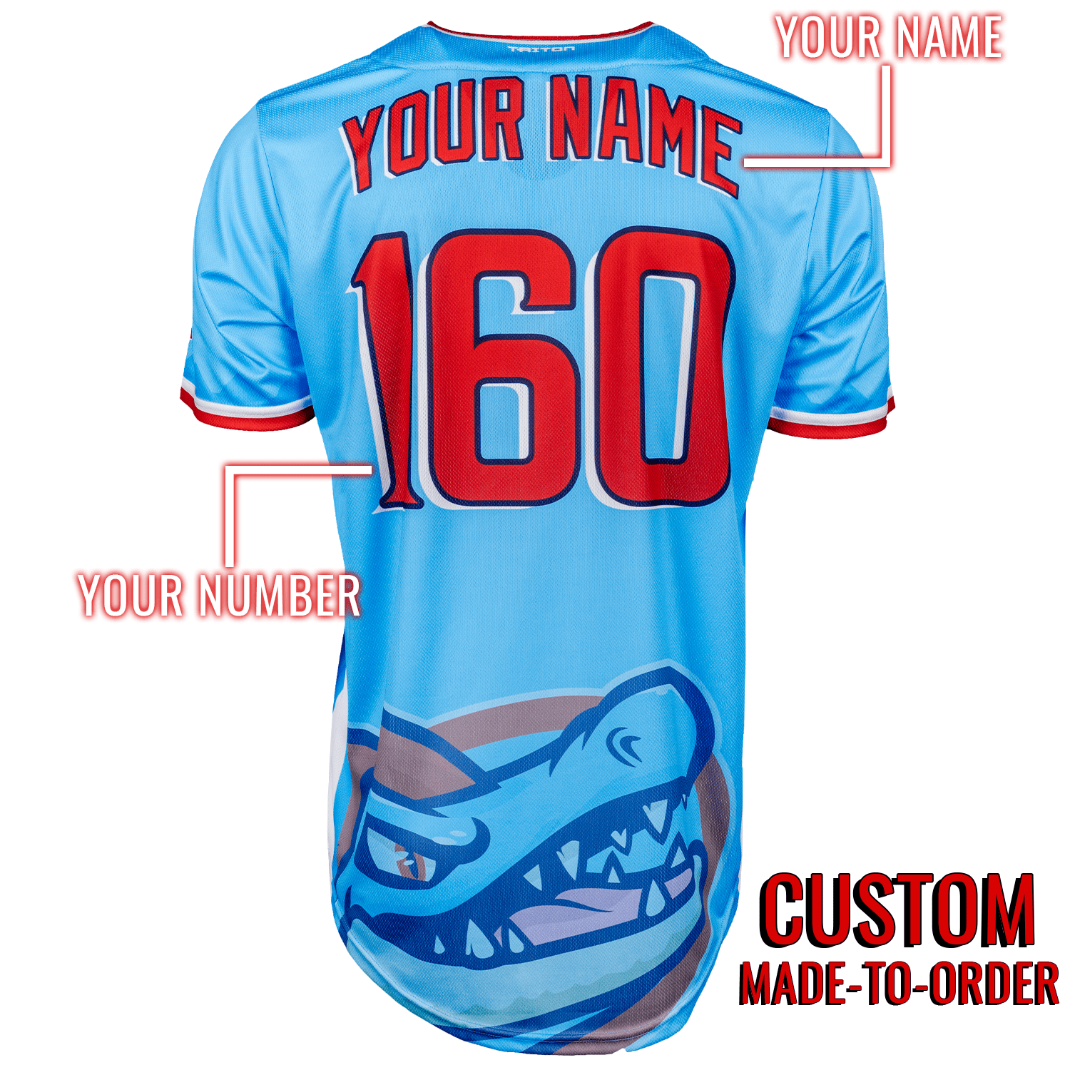 Gatrs PokéLeague Lifestyle Baseball Jersey *CUSTOM*