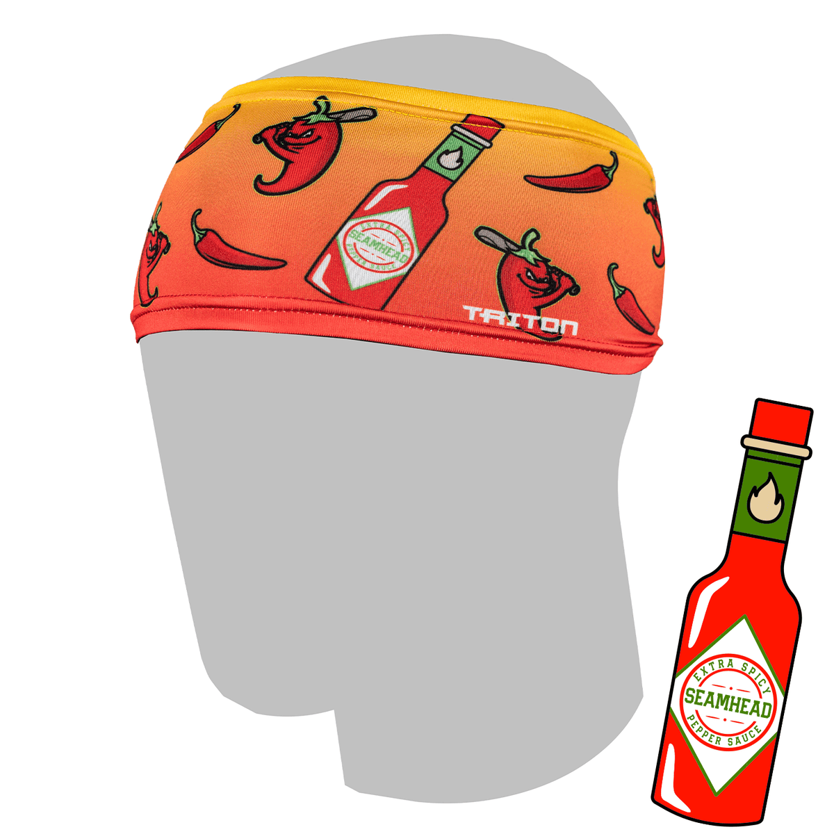 Ghost Peppers Baseball Lifestyle Triton Seamhead Headband