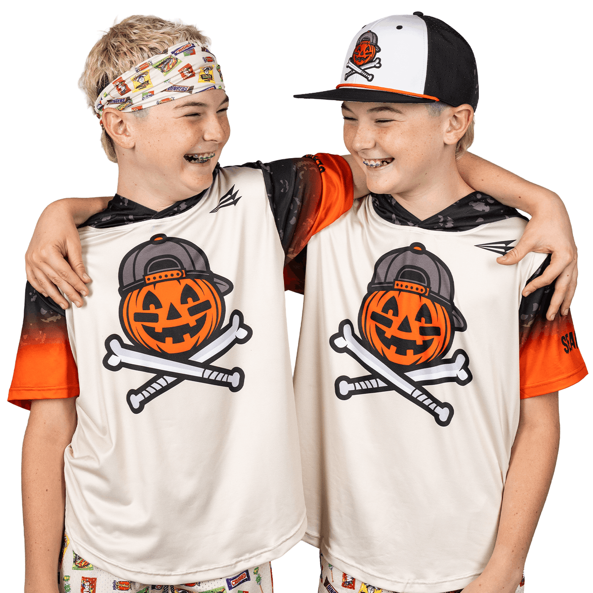 Candy Crushers Halloween HyperMAX Baseball Hoodie