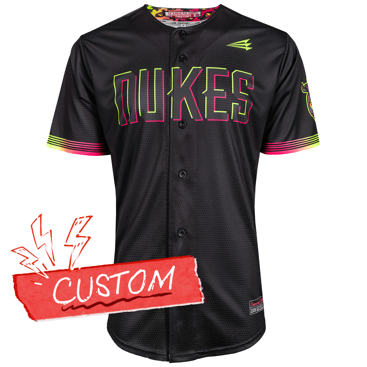 Nukes Lifestyle Baseball Jersey *CUSTOM*