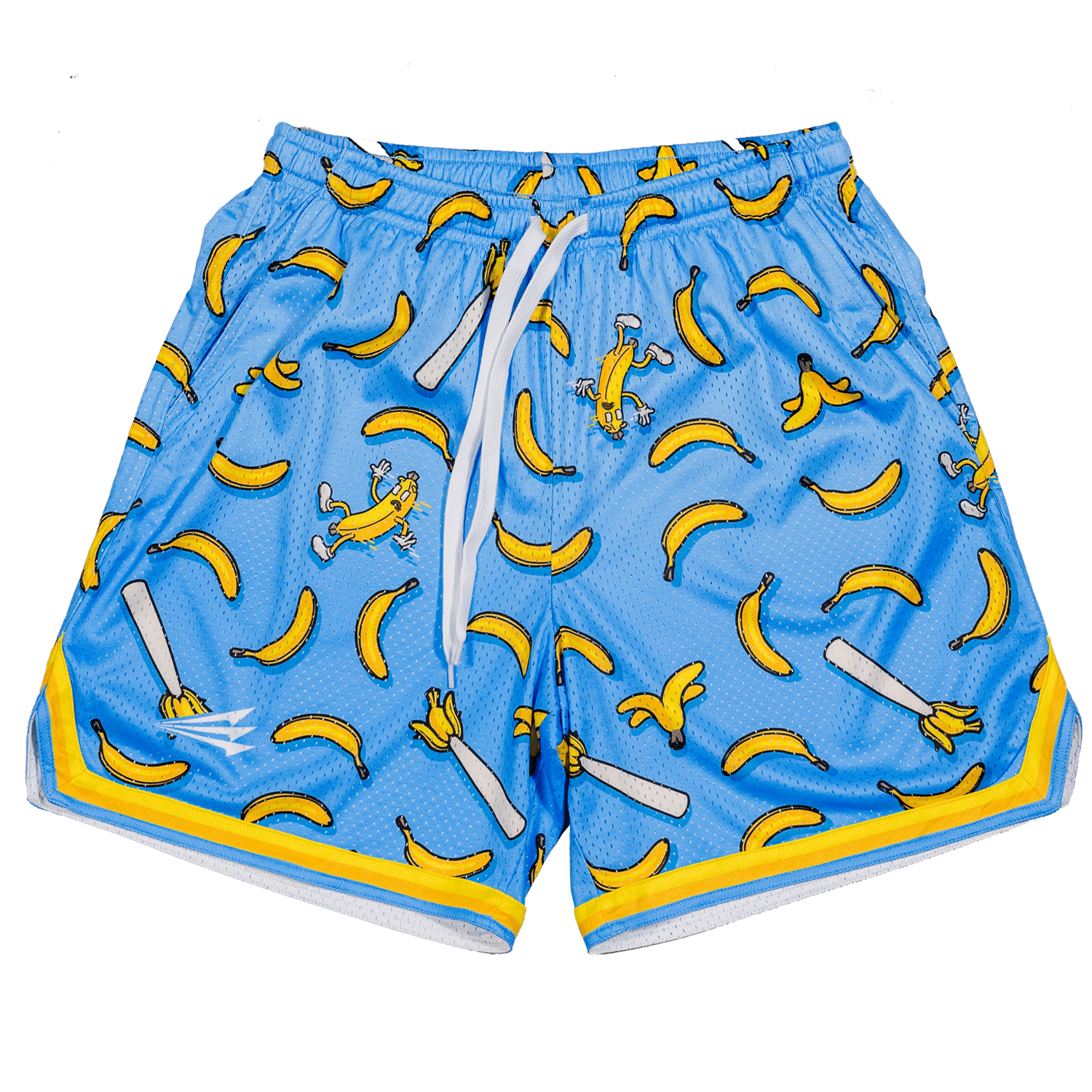 Nukes N Naners Bananas Retro Baseball Lifestyle Shorts Triton