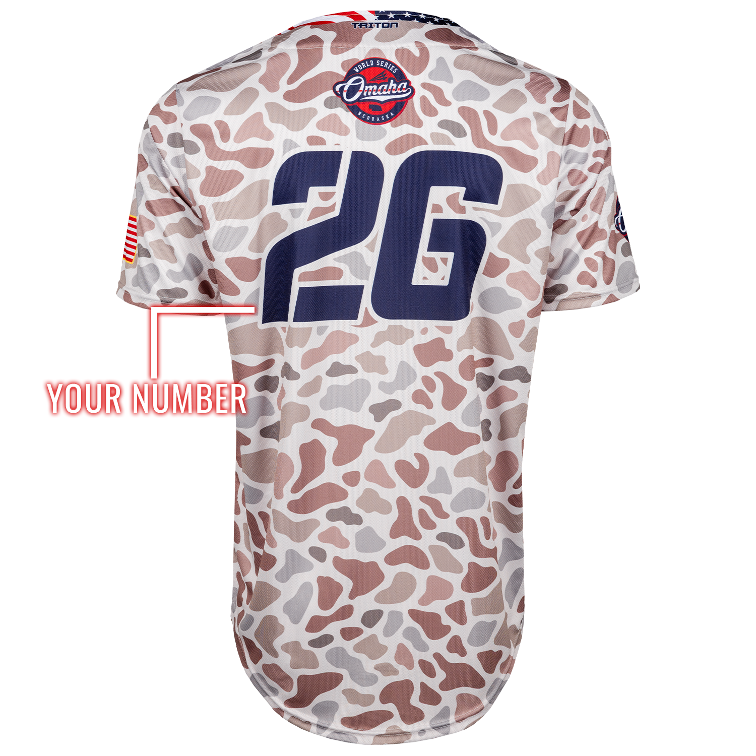 Marsh Madness - Omaha World Series Baseball Jersey *CUSTOM*