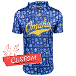 NCAA College World Series Omaha Baseball Slang Pullover Hoodie