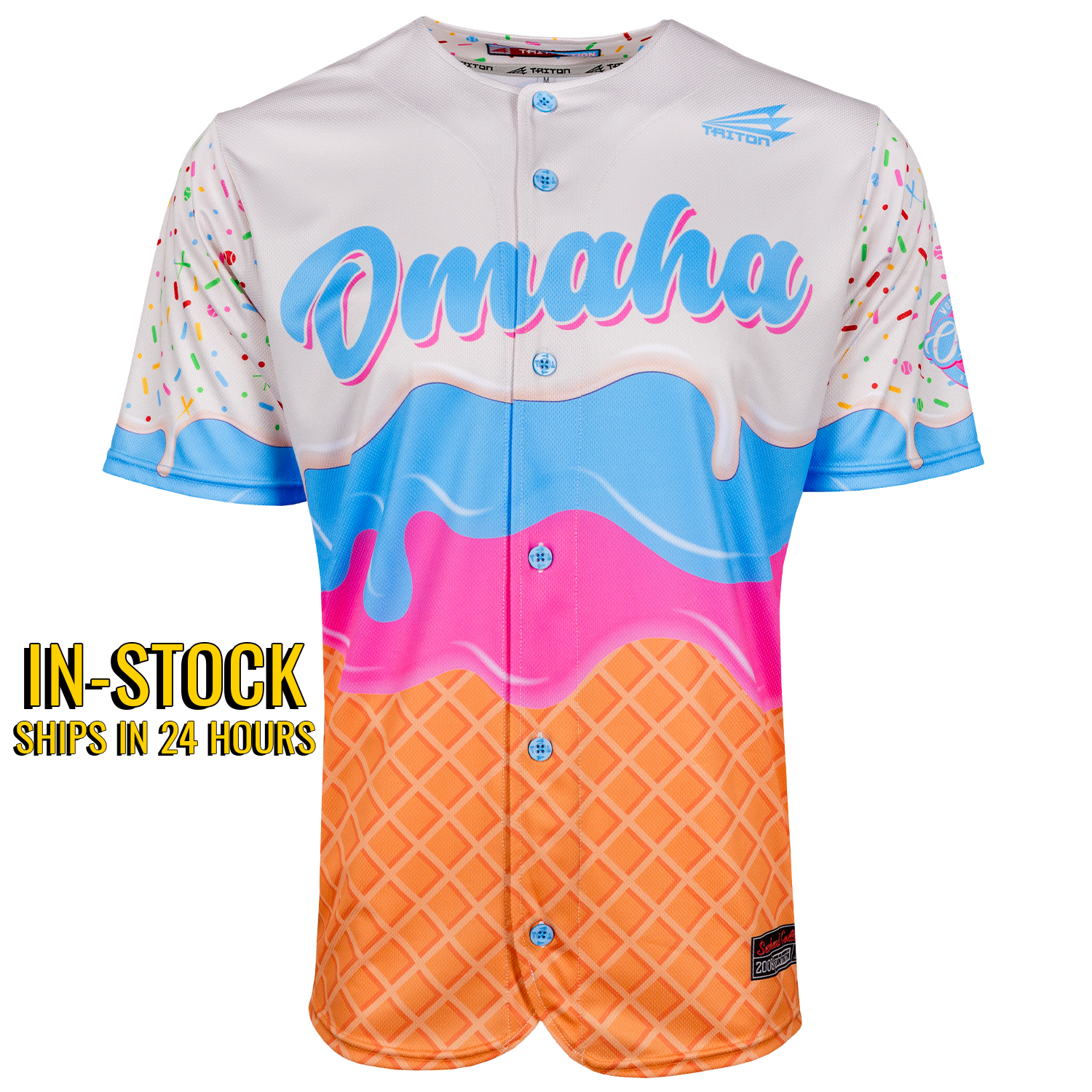 Sundae Sluggers - Omaha World Series Baseball Jersey *IN-STOCK*