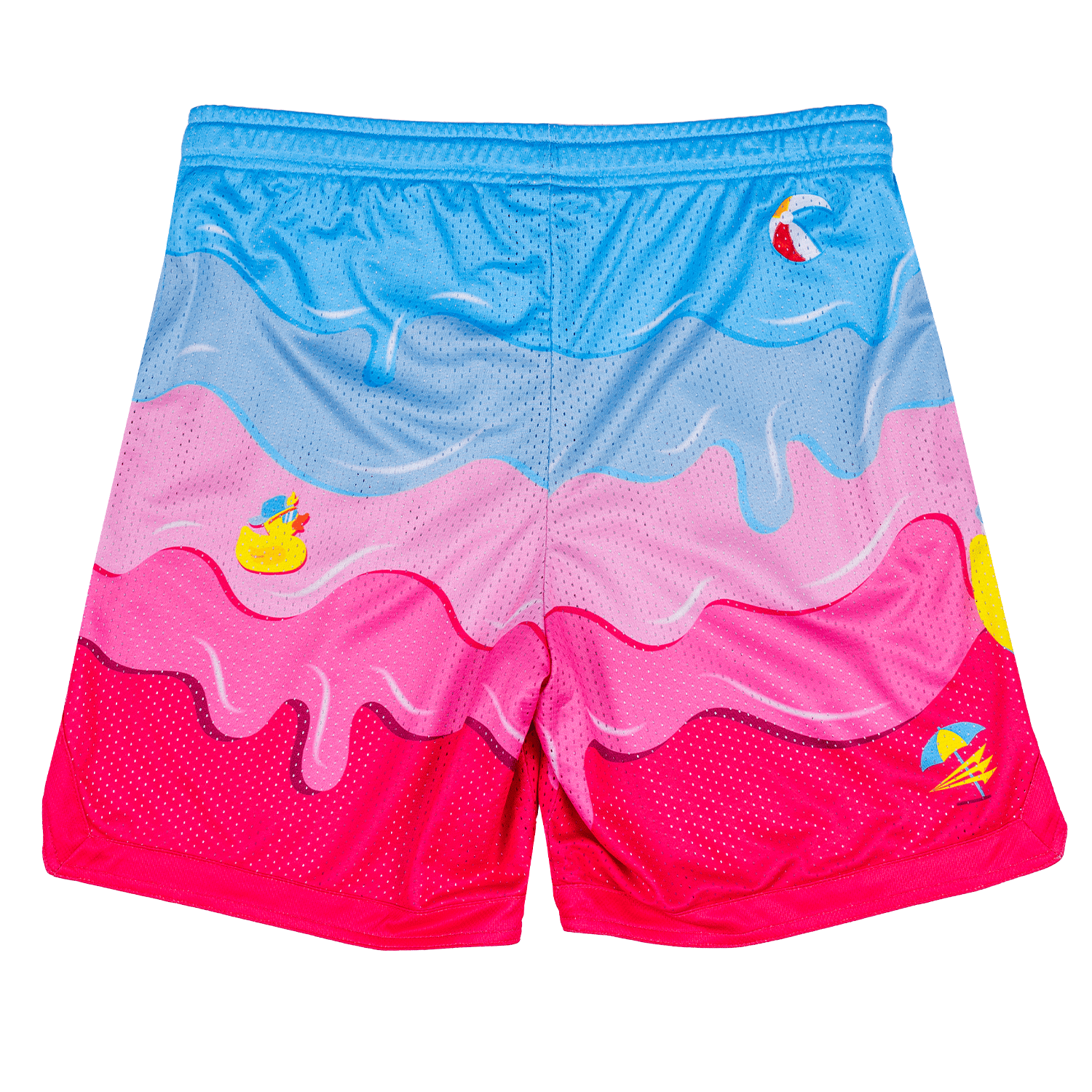 Beach Balls and Batflips Lifestyle Baseball Mesh Shorts