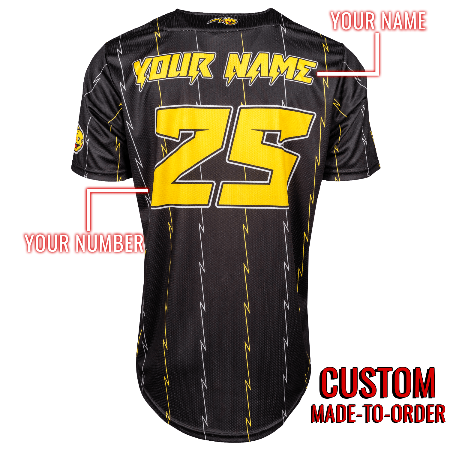 Shock PokéLeague Lifestyle Baseball Jersey *CUSTOM*