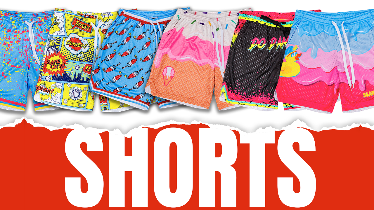 Baseball Mesh Shorts